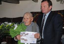 Centenar din Dorohoi sărbătorit de rude şi autorităţi - FOTO