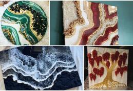 Tablouri inedite prin imagine, contrast, abstracție și culoare create de o tânără din Ibănești. Vezi cum poți comanda!