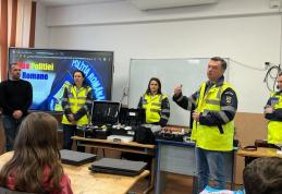 Activități dedicate Zilei Poliției Române desfășurate de polițiști la Pomârla și Coțușca - FOTO