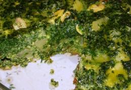 Sufleu de spanac cu cartofi