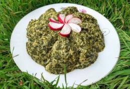 Mâncare de ștevie cu orez