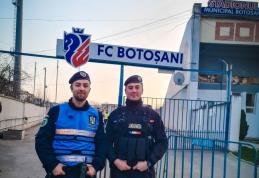 Măsuri de ordine publică la meciul de fotbal dintre FC Botoșani și Politehnica Iași