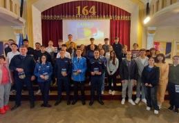 Oportunitățile unei cariere militare în Jandarmeria Română prezentate elevilor botoșăneni - FOTO