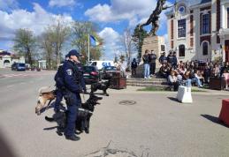 O altfel de Zi a Jandarmeriei Române, sărbătorită alături de elevii dorohoieni - FOTO