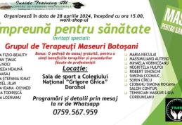 Campania „Împreună pentru sănătate” la Dorohoi