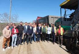Lucrări avansate pe drumului județean Avrămeni – Panaitoaia – Dimitrie Cantemir – Mitoc - FOTO