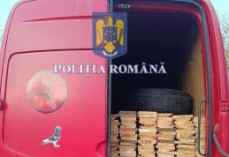 Bărbați din Suceava prinși de polițiști cu material lemnos fără documente