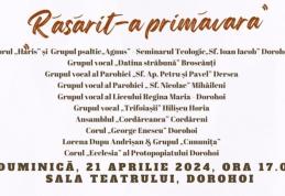 Invitație la Concertul de pricesne și cântări bisericești „Răsărit-a primăvara”