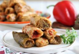 Sarmale cu ciuperci - de post