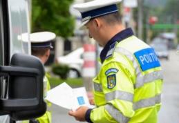 Peste 300 de sancțiuni contravenționale aplicate de polițiști în ultimele 24 de ore