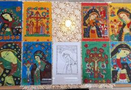 Atelier de pictură pe sticlă la Școala Profesională Specială „Ion Pillat” Dorohoi - FOTO