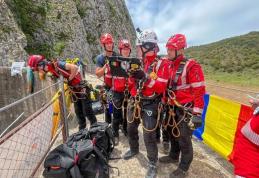 Un pompier botoșănean a făcut parte din echipa de alpiniști a IGSU la un concurs internațional - FOTO