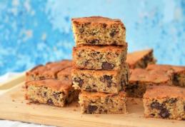 Prăjitură cu banane și ciocolată