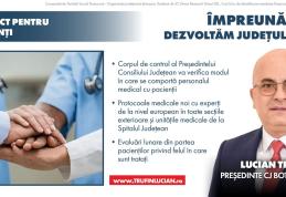 Cum va arăta programul „RESPECT PENTRU PACIENȚI” anunțat de Lucian Trufin, candidatul PSD pentru Consiliul Județean Botoșani
