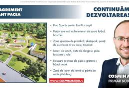 Cosmin Andrei: Copiii din Botoșani au la dispoziție terenuri de sport reabilitate. Urmează să modernizăm toate și să deschidem Parcul Pacea