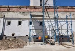 Lucrările de reabilitarea a Blocului alimentar de la Spitalul Județean avansează în ritm accelerat - FOTO