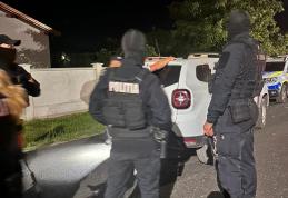 Razie de amploare a polițiștilor în municipiul Botoșani - FOTO