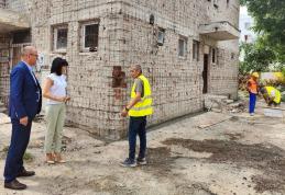 Lucrări avansate la noul sediu al Evidenței Populației