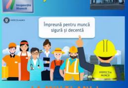 11 iulie -  Ziua Inspecției Muncii marcată prin acțiuni de promovare a prevederilor legislative în vigoare