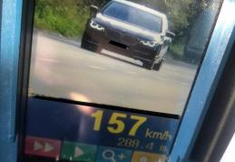 Sancțiune de 3.300 de lei și permisul suspendat pentru 120 de zile