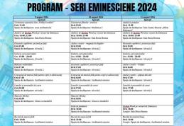 Activități diverse la Festivalul Național de Muzică Seri Eminesciene