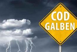 Județul Botoșani sub atenționare meteorologică COD GALBEN de instabilitate atmosferică