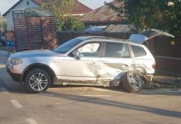 Coliziune între două mașini la Flămânzi. O femeie a ajuns la spital - FOTO