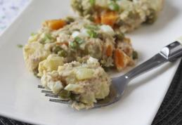 Salată rusească cu maioneză de casă