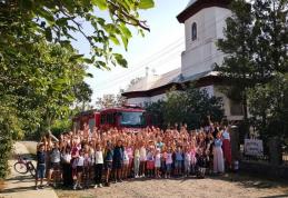 Pompierii botoșăneni au continuat acțiunile de informare și educare preventivă în taberele parohiilor Sf. Mc. Dimitrie, Pantelimon și Buimăceni