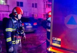 O tigaie cu mâncare uitată pe aragazul a provocat panică într-un bloc - FOTO