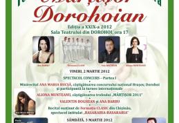 Au început pregătirile pentru Festivalul Mărţişor Dorohoian