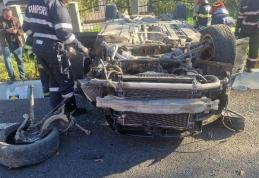 Accident grav la Zăicești! Doi copii și doi adulți au ajuns la spital - FOTO