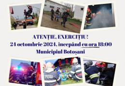 EXERCIȚIU: intervenție în cazul unei explozii urmată de incendiu la o fabrică de alcool din municipiul Botoșani