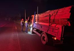 Material lemnos confiscat în cadrul unei acțiuni la Bucecea