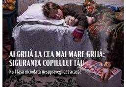 Aveți grijă de copiii dumneavoastră! Nu îi lăsați singuri în locuință cu sobele aprinse!