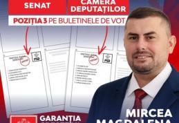 Mircea Magdalena: „Am votat singurul candidat care are programe de stimulare a angajării pentru prima dată a tinerilor din Botoșani și din toată țara