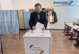 Dorin Alexandrescu, primarul municipiului Dorohoi, a votat pentru dezvoltare economică și pace socială