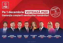 Liderii PSD îi îndeamnă pe botoșăneni să voteze pentru cei care dintotdeauna le-au asigurat creșteri de venituri și speranța unui trai mai bun