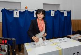 Doina Federovici: „Am votat pentru cei care pot asigura echilibrul în Parlament și în Guvern” - FOTO