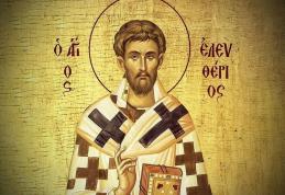 SINAXAR – 15 Decembrie – Sf. Sfinţit Mc. Elefterie, Episcopul Iliriei (Dezlegare la pește)