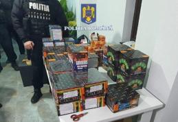 IPJ Botoșani: 900 de articole pirotehnice confiscate de polițiști