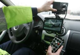 Surprins de aparatul radar cu 133 km/h în localitate