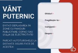 Meteorologii au emis atenționări tip cod galben de intensificări ale vântului, pentru județul Botoșani