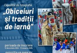 Expoziție de fotografie „Obiceiuri și tradiții de iarnă” organizată de Centrul Județean pentru Conservarea și Promovarea Culturii Tradiționale Botoșan