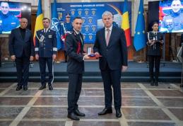 Un pompier din cadrul ISU Botoșani a primit „Emblema de Onoare a Ministerului Afacerilor Interne”