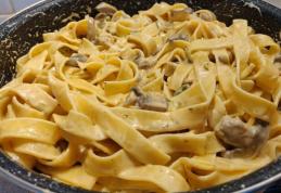 Papardelle picante cu ciuperci