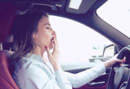 Șoferiță depistată la volanul unui autoturism neînmatriculat