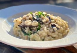 Risotto cremos cu ciuperci