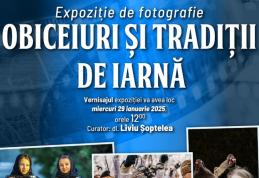 Vernisajul expoziției de fotografie „Obiceiuri și tradiții de iarnă” 