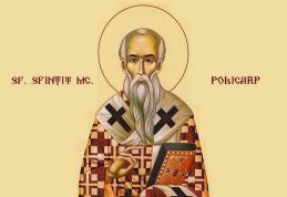 SINAXAR – 23 Februarie – Sf. Sfinţit Mc. Policarp, Episcopul Smirnei; Sf. Cuv. Gorgonia